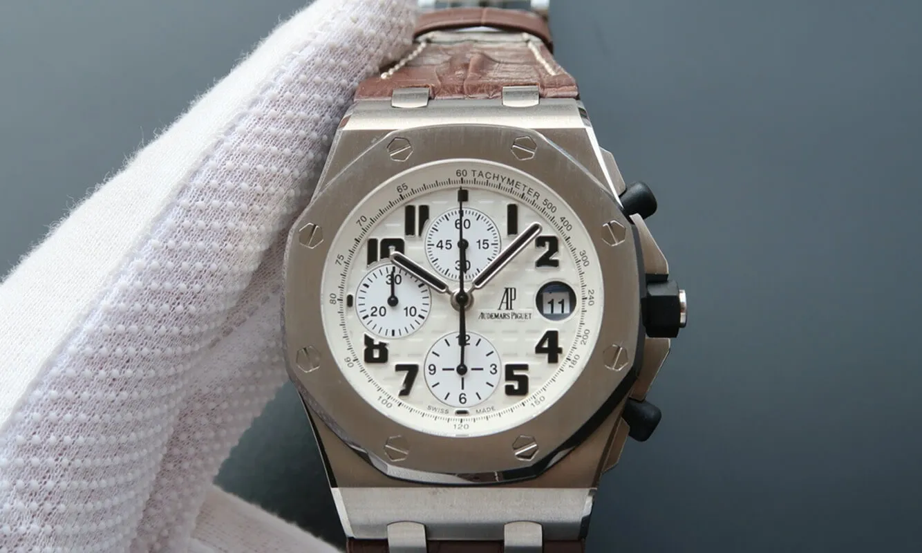 Audemars Piguet Royal Oak Offshore 26170ST.OO.D091CR.01 JF Factory 1:1 Best Edition Replica Watch White Dial
